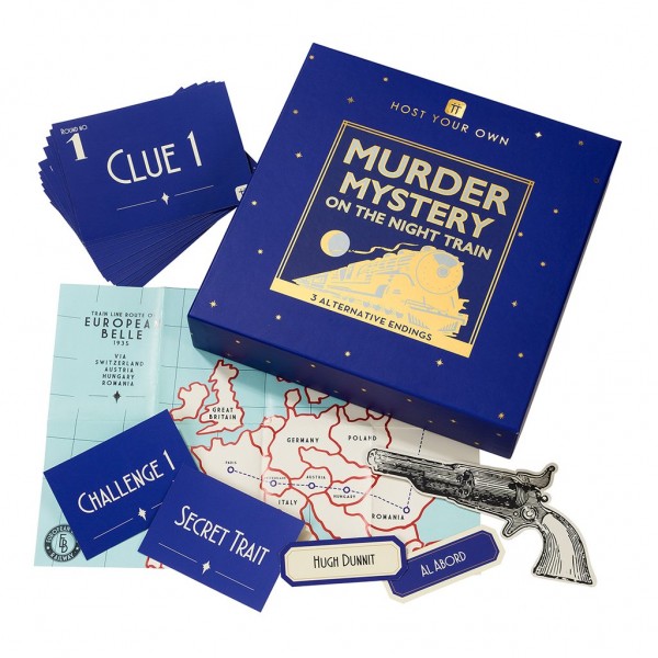 Murder Mystery Partyspiel Night Train 3