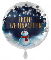 Weihnachts-Folienballon Schneezauber 71cm