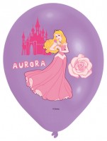 Vorschau: 6 Disney Prinzessinen Trio Luftballons 28 cm