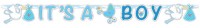 It´s a Boy Babyparty Girlande 1,7m
