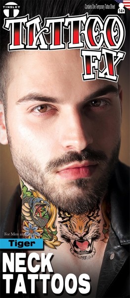 FX Hals Tattoo Tiger