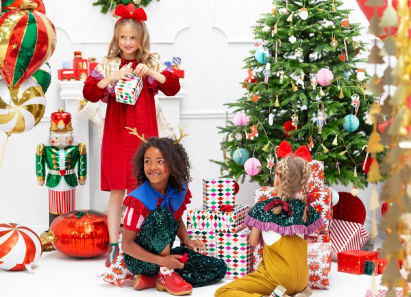 Buntes Rauten Geschenkpapier 2m x 70cm 3