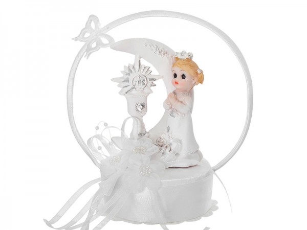 Tortendeko Erstkommunion Mädchen 15cm