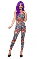 Vorschau: Horrorclown Artistin Catsuit