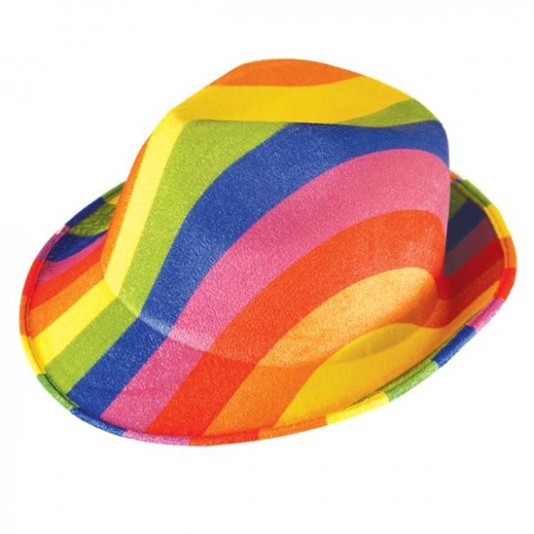 Regenbogen Gangster Hut