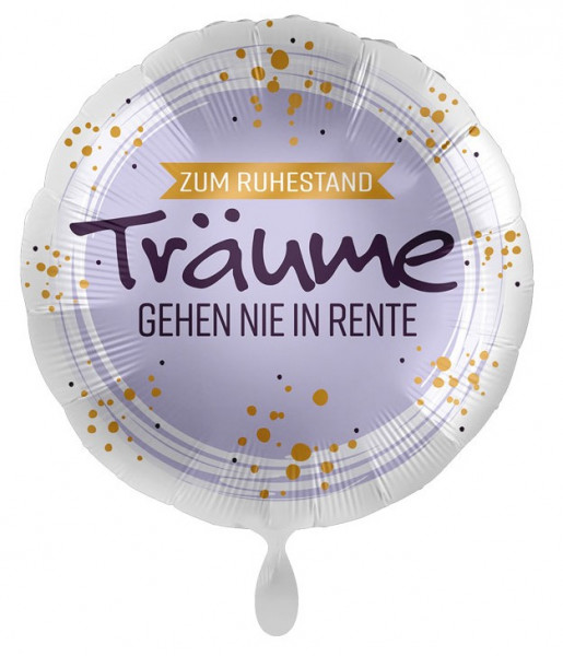 Rente Folienballon violett 43cm