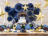 Vorschau: 10 Goldene metallic Geschenkboxen