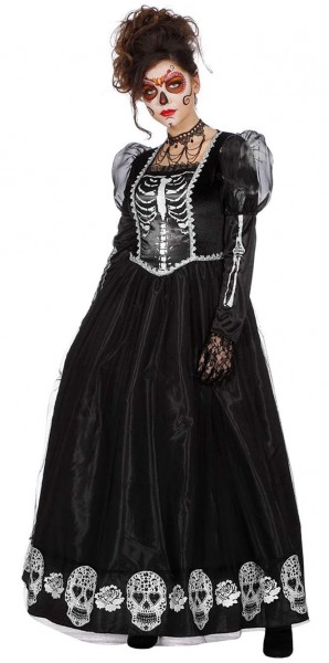 Ballkleid Dia De Los Muertos