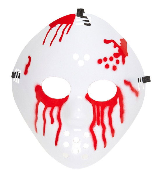 Blutverschmierte Hockey Maske für Herren