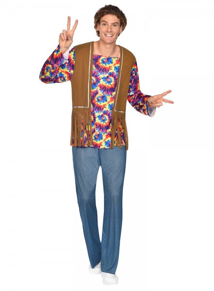 Hippie Herrenkostüm Classic