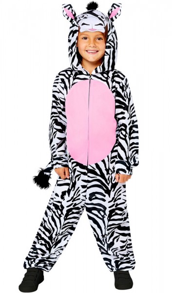 Zebra Overall Kinderkostüm