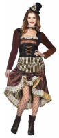 Steampunk Lady Izzy Damenkostüm