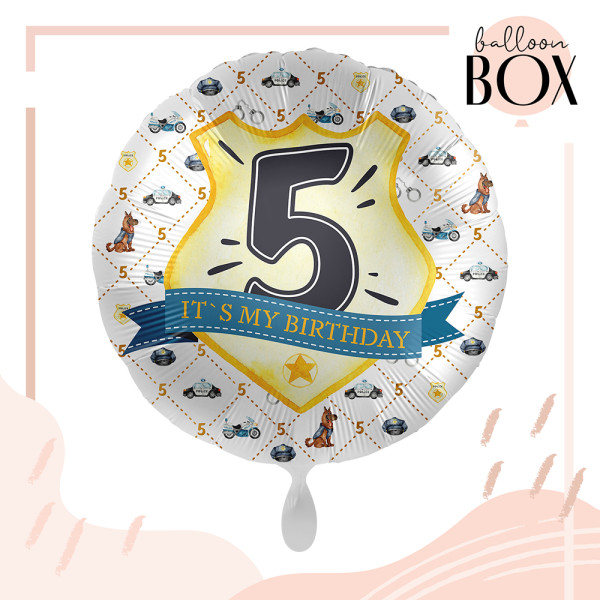 Balloha Geschenkbox DIY Police Academy Fünf XL