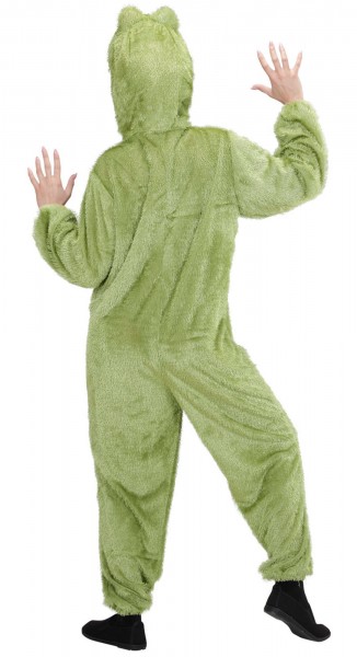 Plüschiges Froschkostüm Overall 3