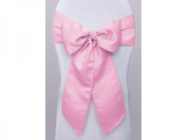 10 Satin Schleifen Maria leuchtend pink 15x275cm 2