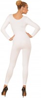 Langärmeliger Bodysuit für Damen weiß
