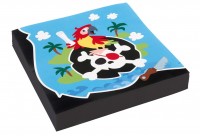 20 Piraten Party Servietten 33cm