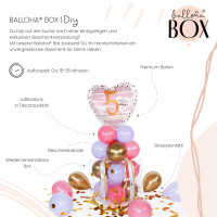 Vorschau: Balloha Geschenkbox DIY 5. Geburtstag Hearts XL