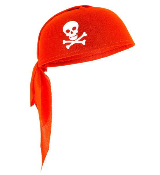 Piratmössa bandana röd