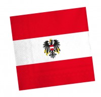 20 Österreich Servietten Wien 33cm