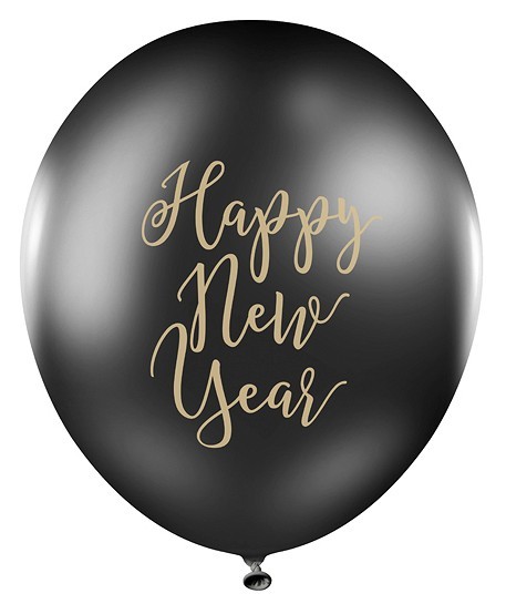 6 Royal New Year Luftballons 30cm