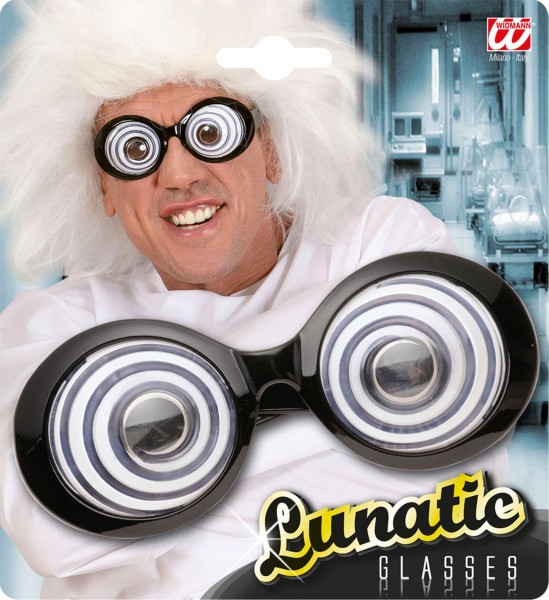 Verrückter Blick Spiralen Partybrille 3