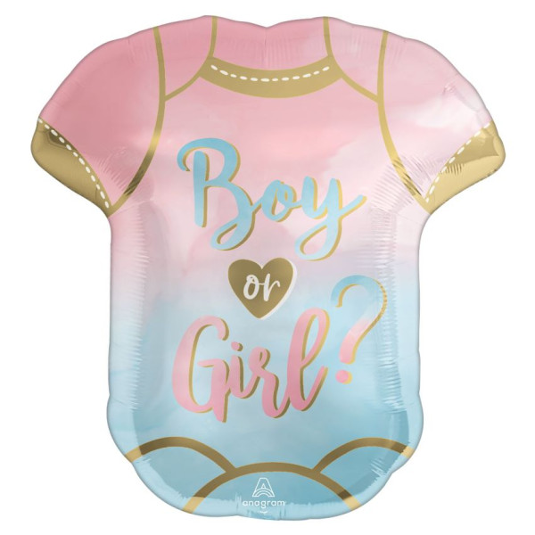 Boy or Girl XL Folienballon 60cm