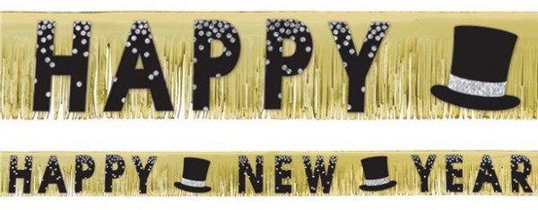 Glorious New Year Fransengirlande