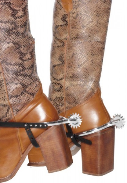 Stiefelsporen für Cowboykostüm