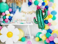 Vorschau: 10 Eco Pastell Ballons rosa 26cm