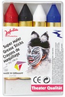 4 Super Maler Schminkstifte