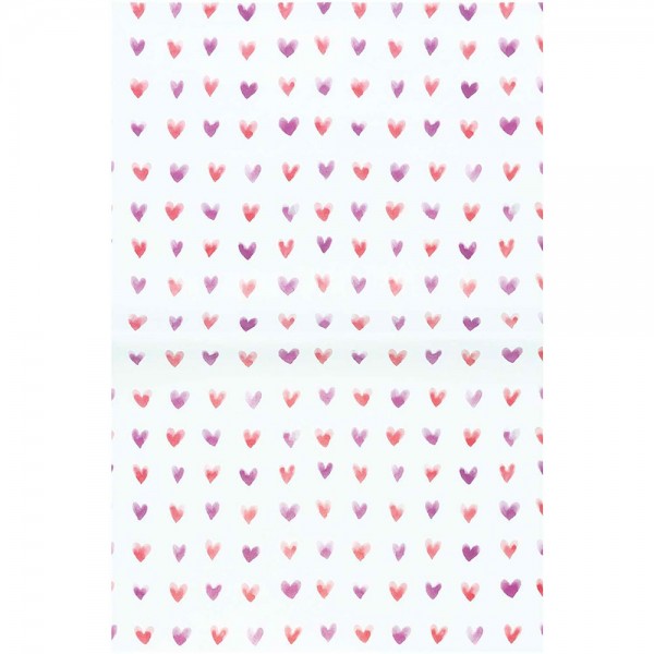 Paper Patch Papierbogen Sweet Hearts 30x42cm