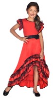 Vorschau: Flamenco Tänzerin Ana Kinderkostüm