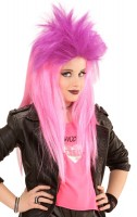 Fetzige Neon Punk Perücke