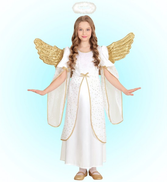 Goldener Engel Emilia Mädchenkostüm