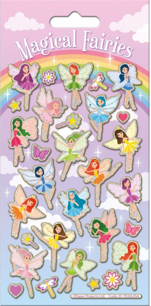Glitzernde Magische Feen Sticker