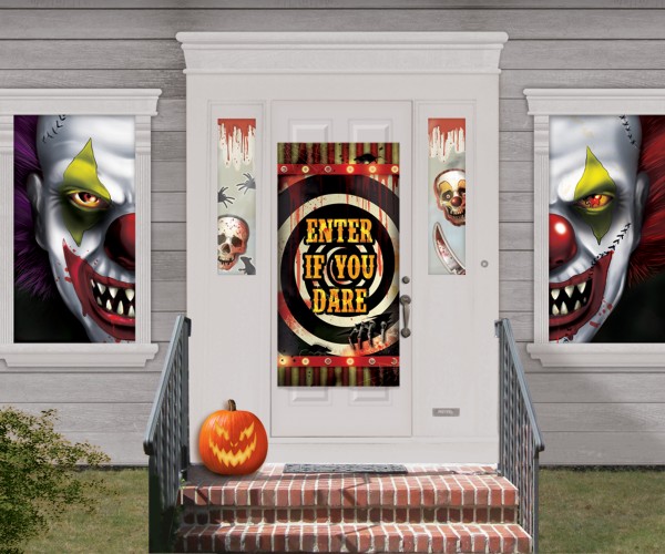 Horrorzirkus Haus Dekoset 33-teilig