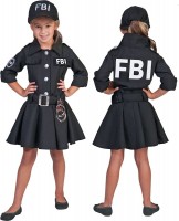 FBI Junior Agentin Kinderkostüm