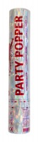 Party Popper silbernes Konfetti