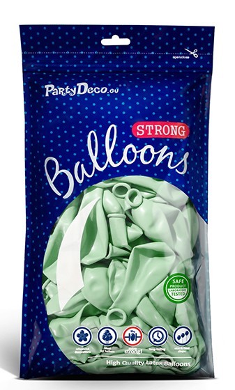 50 Partylover Luftballons mint 30cm 4