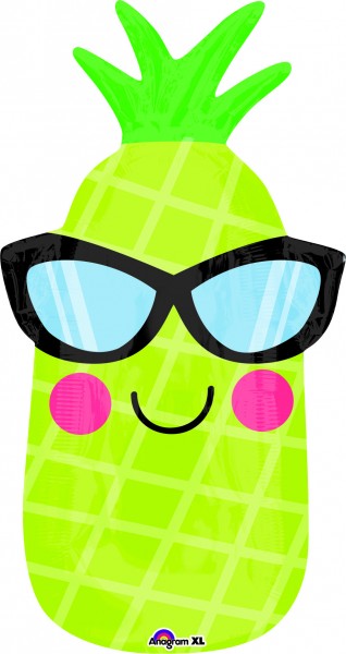 Folienballon Ananas keep cool