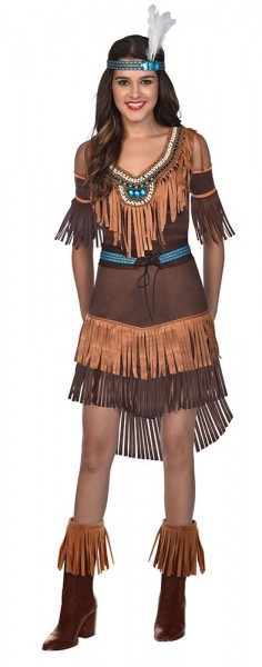 Indianerin Etenia Damenkostüm