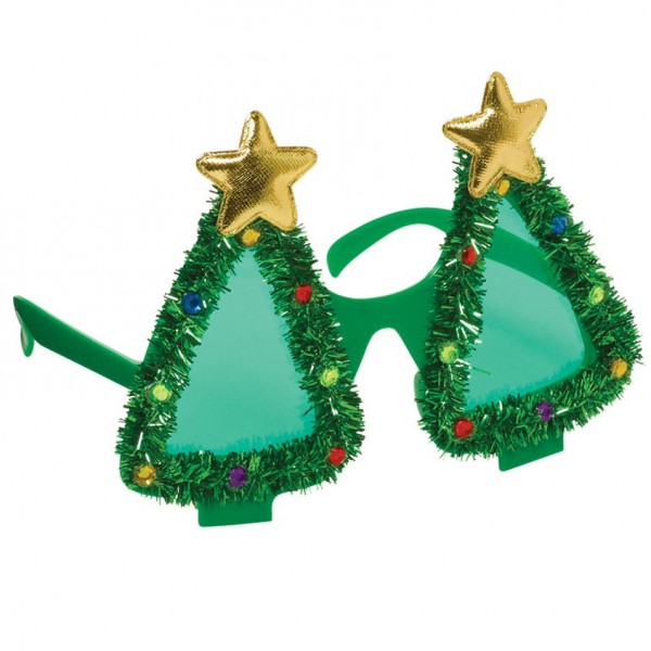 Lustige Weihnachtsbaum Brille