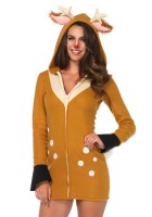 Vorschau: Rehkitz Bambi Damenkleid Deluxe