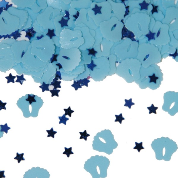 Blaue Baby Füßchen Streudeko 14g