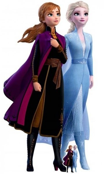 Frozen 2 Pappaufsteller 96cm x 1,82m