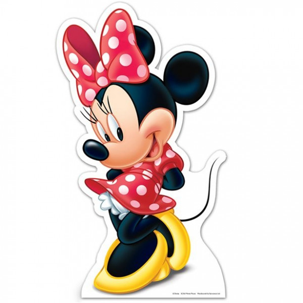 Minnie Maus Pappaufsteller 89cm
