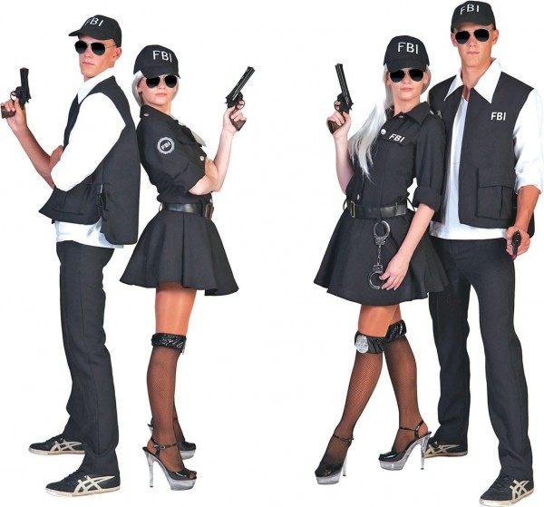 Agent Hastings FBI Damenkostüm