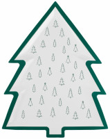Vorschau: 8 Eco Tannenbaum Pappteller