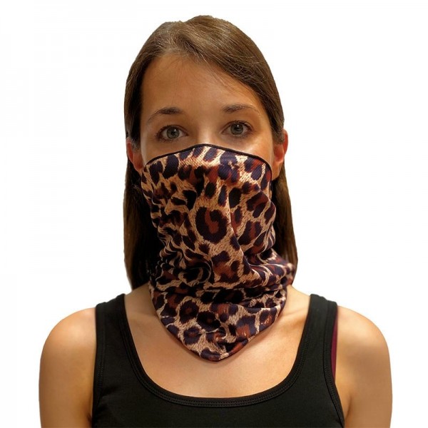 Loop Maske Leo Print